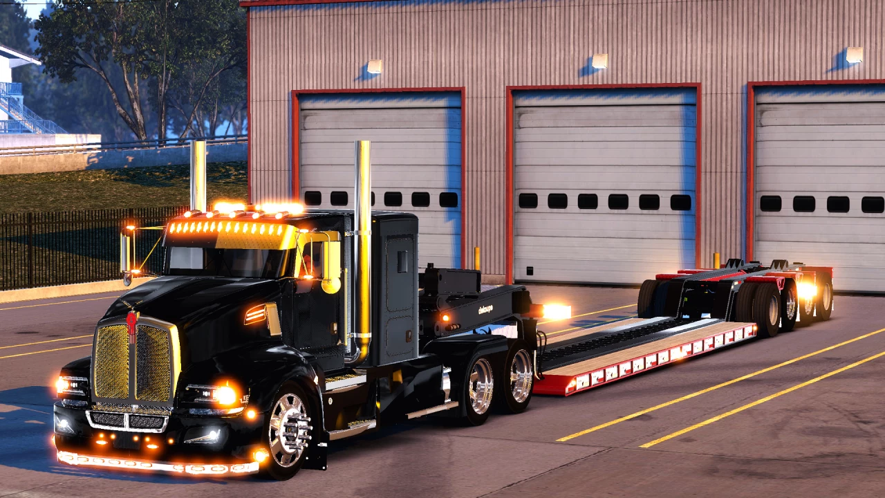 New Kenworth Custom T600 Modular by Shaneke Games [ATS 1.40]